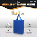 YACEYACE Blue Gift Bags 20Pack, Blue Gift Bags with Tissue Paper - Image 5