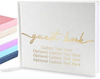 Promot Personalized Guestbook (White) - 110 110 Lined Pages by PROMOT