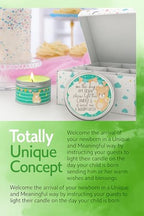 Majestic Zen Baby Shower Candle Favors for Boy | 9-Pack Scented Soy Wax Candles | Fresh Baby Powder Scent | 30–40 Hour Burn | Baby Shower Party Favors & Gender Reveal Keepsake - Image 6