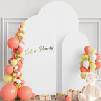 Wokceer Arch Backdrop Cover 6FT,5FT,4FT White Arch Covers Stretchy Backdrop - Image 3