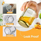 6 oz Honey Jars with Dipper, 30 Pack Hexagon Honey Jar - Image 6