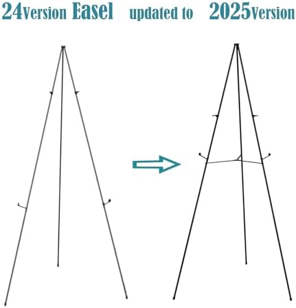8Pack 63in Easel Stand for Signs,Adjustable Instant Floor Display Easels - Image 2