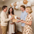 QOUBAI 6 Sets Baby Shower Winner Gifts with Mugs and Kraft Bags, Green - Image 5