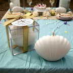 Wedding Favor Guest Bulk, White Seashell Candle Party Favors, Bridal Shower Favor for Beach Party Gifts, Baby Shower,Baptism giveaways (10, 20, 30, 50, 100 Options availablein Customize Section) - Image 3