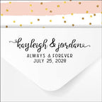 Self Inking Return Address Stamp - Personalized Custom 4 Line Stamper - Image 2