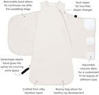 KYTE BABY Sleep Bag Swaddler with Dual Zipper, Removable Band, Rayon Made from Bamboo Transitional Nursery Essential - Image 3
