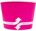 Karat [16oz - 1000 ct Paper Ice Cream Cups & Soup Bowls for Hot/Cold Food - Ideal for Soup, Ice Cream, Gelato, Yogurt and Snacks - Pink by Karat