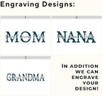 Mom Gifts with Kids Names Personalized Mothers Day Gift from Son & Daughter - Image 2