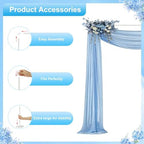 Square Arch Stand Detachable Lightweight Balloon Arch Kit - Image 5