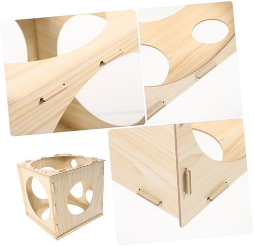 Balloon Size Marker Wood Box Measurement Sizer with 9 Holes Cube - Image 7