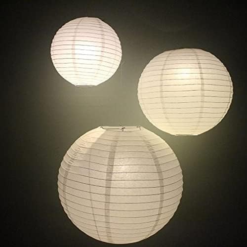 30 Pack Paper Lantern Lights ,Battery Operated, Warm White,Last 36 Hours - Image 4