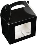 Restaurantware Black Paper Gable Box Take Out Container, 25 Pack by Restaurantware