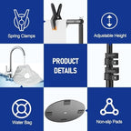 EMART 10x7ft Backdrop Stand Adjustable Photo Background Stand Kit - Image 6