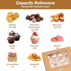 50 PCS 12 Count Cupcake Boxes, Cupcake Containers with Window - Image 4