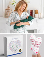 Mommy and Me Robe and Swaddle Set | Maternity Robe Matching Baby Girl, Boy - Image 6