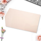 25 Pieces A7 Pocket Invitations (5.12 x 7.09) Trifold Wedding Invitation Cards for 5x7 Invites Wedding Bridal Shower Engagement Birthday Sweet 16 (Pearl Blush) - Image 2