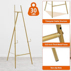Heavy Duty Large Easel Stand for Mirror Display Wedding Sign(Gold 47'') - Image 3