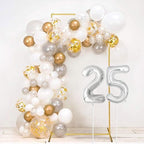 Metal Wedding Arch Backdrop Stand 6.6x3.3 FT Gold Square Balloon Arch Frame for Wedding, Birthday Party, Baby Shower Ceremony Decoration - Image 6