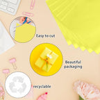 PINWATT 1000 Sheets 20"X15" Tissue Paper Bulk for Gift Bags - Yellow Wrapping Tissue Paper for Birthday,Weddings,Showers,Gift Packaging,Artworks,Party Favor,Decorations,Wrapping Supplies - Image 4
