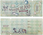Summer-Ray 24 sets Vintage Alice in the Wonderland Tea Party Invitation with Sleeve Holder by Summer-Ray.com