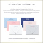 Fairmont & Grove Baby Shower Thank You Cards and Envelopes With Watercolor Crest and Monogram (Pink) - Image 6