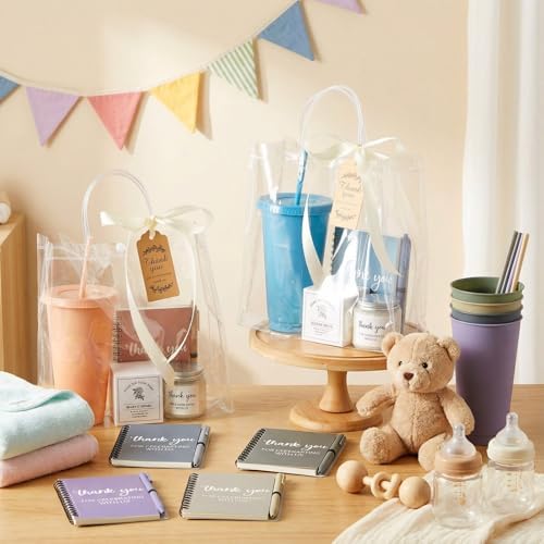 Nuogo 6 Sets New Parent Shower Prizes, Light Morandi Color, Classic Style - Image 4