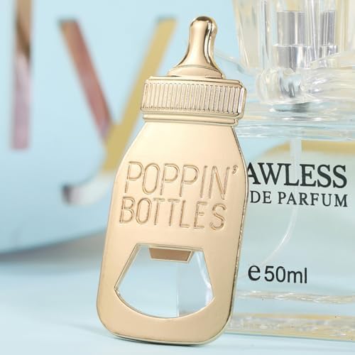 18 Pack Bottle Opener for Newborn Baby Shower Favors, Baby Shower Party Return Gifts for Guest, Poppin Bottles Openers with Exquisite Gifts Box Used for Baby Party Souvenirs (Blue-Baby Bottle) - Image 7