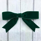 Morex Ribbon Nylvalour Velvet Ribbon, Nylon, 7/8 inch by 11 Yards, Hunter Green, Item 01225/10-621, 7/8" by 11 yd, - Image 2