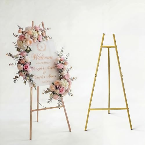 Ns Jymb Gold Easel Stand for Welcome Sign and Wedding Decor by Ns+Jymb