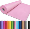 PerkHomy 24" x 2,400" (200') Light Pink Kraft Paper Roll for Craft Bulletin Board Paper Art Table Covering Crafting Gift Wrapping Bouquet Packing Parcel 80GSM 55LB (Light Pink, 24" x 200') by PerkHomy