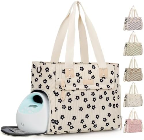 Pritent Baby Diaper Bag Tote,Waterproof Maternity Breast Pump Bags for Mom by Pritent