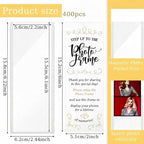 Karenhi Magnetic Photo Booth strip Frame Picture Frame 2 x 6, 400 Pcs - Image 2