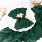 DeZerlor Emerald Green Christmas Cheese Cloth Napkins Set of 50 for Party - Image 2