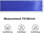 Royal Blue Satin Chair Sashes 50 Pack, Blue Chair Ribbons for Wedding Decor - Image 6
