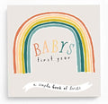 Lucy Darling Baby Memory Book – Little Rainbow | First 5 Years Journal & Photo Album | Gender-Neutral Milestone Keepsake for Baby Boy or Girl | New Mom Gift by LucyDarling