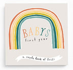 Lucy Darling Baby Memory Book – Little Rainbow | First 5 Years Journal & Photo Album | Gender-Neutral Milestone Keepsake for Baby Boy or Girl | New Mom Gift by LucyDarling