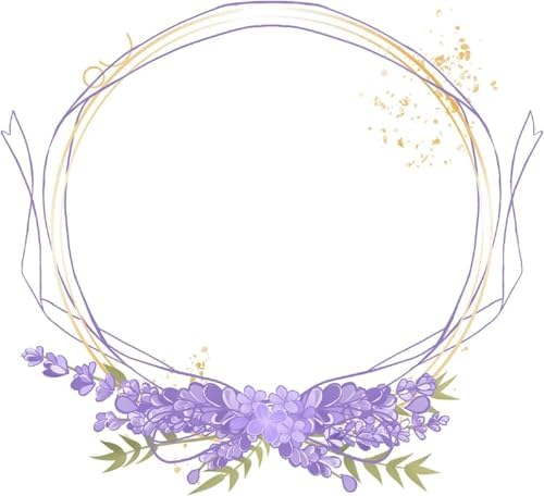 Personalized Custom Stickers Labels for Wedding Favors Birthday, Business Logo Customized Sticker.Waterproof, Fade & Heat Resistant and Cold Resistant. Pack of 100 to 1000.(Wreath 30, 4 Inch) by clylife
