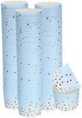 HARFINGTON 150Pcs Paper Baking Cups 6oz Cupcake Wrappers Gradient Blue by HARFINGTON