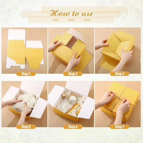 Reallnaive 43 Pcs Baby Shower Prizes for Game Winners Gifts, Yellow - Image 3