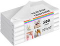 PINWATT 500 Sheets 20"X30" White Tissue Paper Bulk for Gift Bags Wrapping Paper, Birthday Weddings Showers Christmas Gift Packaging Arts Craft Party Favor Decoration by PINWATT