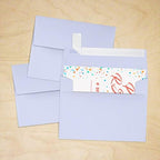 LUXPaper A2 Invitation Envelopes | Peel & Press | 4 3/8" x 5 3/4" | Lilac Purple | 80lb. Text | 250 Qty - Image 7