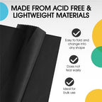 Party Solids Black Tissue Paper for Gift Bags 15" X 20" 480 Sheets - Image 3