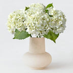 ZYTUYO 20 inches 4 Pcs Ivory White Real Touch Hydrangea Artificial Flowers Boho Lifelike Real Looking Latex Hydrangeas Flower with Long Stem for Home Decor Spring Table Centrepiece by ZYTUYO