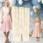 Ledido Easy-Assemble 4FT Marquee Light Up Letter, Large Lighted Letter W by Ledido
