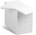 Linen-Feel European-White Paper Napkins - Decortive Cloth-Like Disposable Dinner Napkins - Soft And Absorbent. For Kitchen, Party, Wedding, Bathroom Or Any Occasion. (Pack of 5000) by BloominGoods