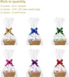Canlierr 50 Pcs Empty Gift Basket Thick Kraft with Handle,8 x 6 x 3 Inches - Image 4