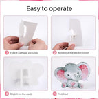 12 Sets Elephant Baby Shower Balloon Stand Kit for Table Pink Elephant with Balloon Centerpieces Decor for Elephant Theme Gender Reveal Birthday Party Photo Props Supplies - Image 5
