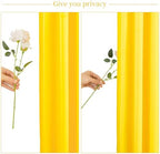 Yellow Backdrop Curtain for Parties Wrinkle Free Lemon Yellow Photo Curtains Backdrop Drapes Fabric Decoration for Birthday Party Wedding Baby Shower 5ft x 8ft,2 Panels - Image 6