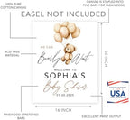 Andaz Press Personalized Teddy Bear Baby Shower Decorations, We Can Bearly Wait Baby Shower Decorations Boy, We Can Bearly Wait Sign, Custom Neutral Welcome Sign, 16x20 Inch - Image 2