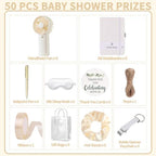 6 Set Bridal Shower Prizes for Game Winners, Summer Handheld Fan Favor - Image 2